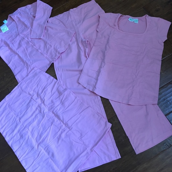 BRAND NEW Pink LOT of 4 Small Maternity Top Skirt Cardigan Pants Mix & Match Set - Picture 4 of 8